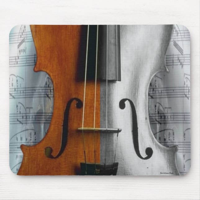 Alfombrilla De Ratón Violin Mousepad (Frente)