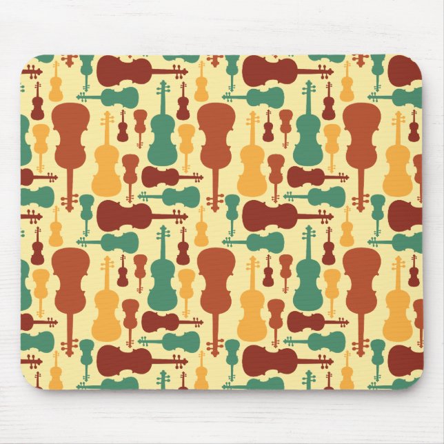 Alfombrilla De Ratón Violin Mousepad (Frente)
