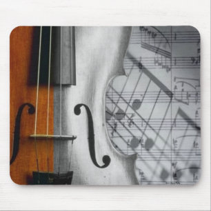 Alfombrilla De Ratón Violin Mousepad