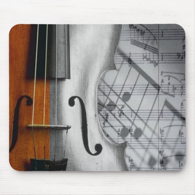 Alfombrilla De Ratón Violin Mousepad (Frente)