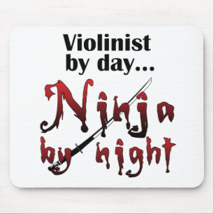 Alfombrilla De Ratón Violin Ninja