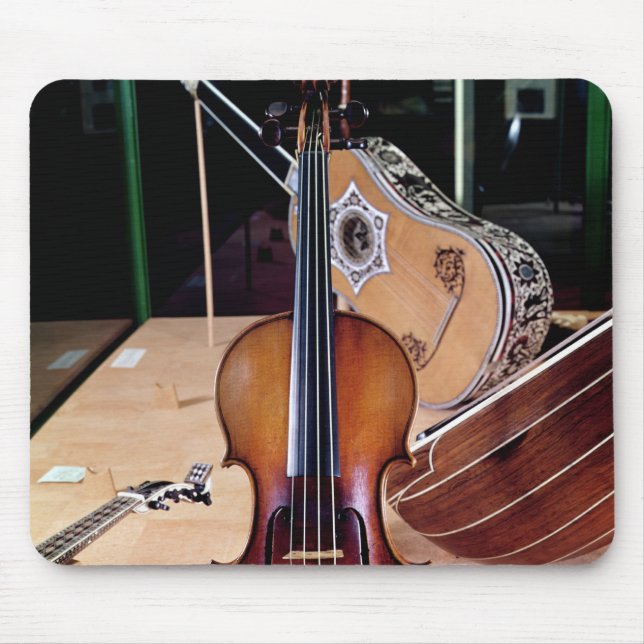 Alfombrilla De Ratón Violín, por Stradivari, Crémona, 1699 (foto; (Frente)