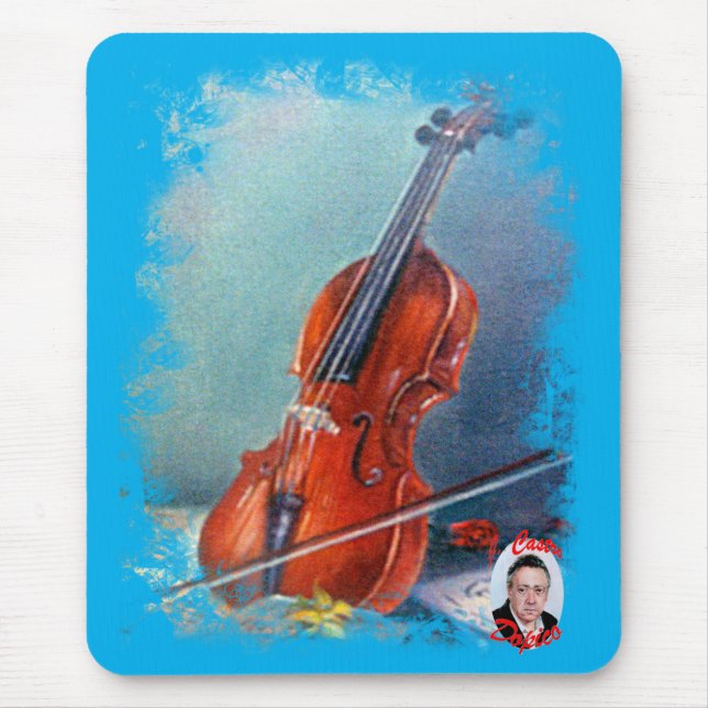 Alfombrilla De Ratón Violín/Violín (Frente)