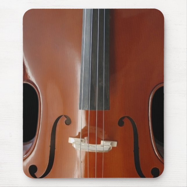 Alfombrilla De Ratón Violoncelo Mousepad (Frente)