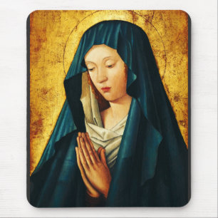 Alfombrilla De Ratón Virgen María Hodegetria Arte de Icono Católico Biz