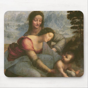 Alfombrilla De Ratón Virgen y niño con St Anne, c.1510