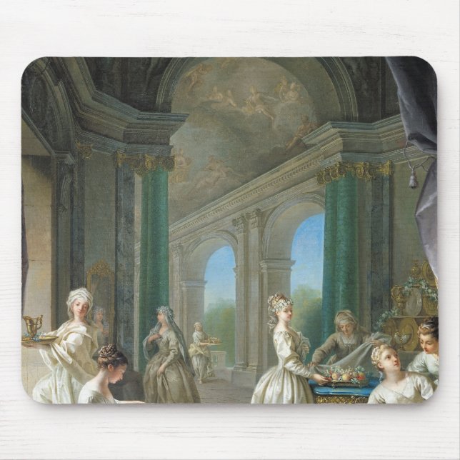 Alfombrilla De Ratón Vírgenes modernas, 1728 (Frente)