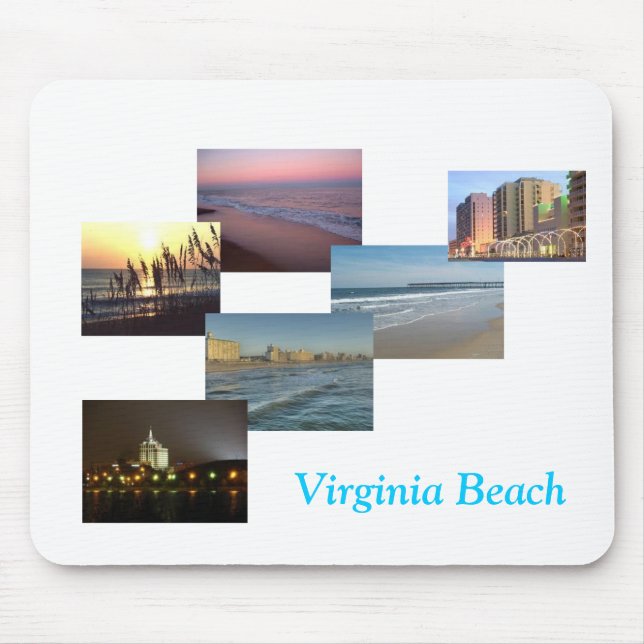 Alfombrilla De Ratón Virginia Beach (Frente)