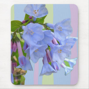 Alfombrilla De Ratón Virginia Bluebells Wildflower Mousepad