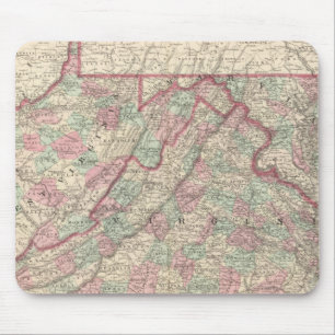 Alfombrilla De Ratón Virginia, Delaware, Maryland y Virginia Occidental