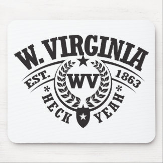 Alfombrilla De Ratón Virginia Occidental, puñetas sí, Est. 1863