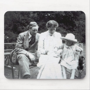 Alfombrilla De Ratón Virginia Woolf con Clive y Bell juliana, 1910