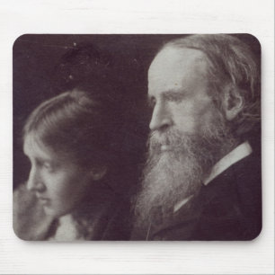 Alfombrilla De Ratón Virginia Woolf y su sir Leslie del padre