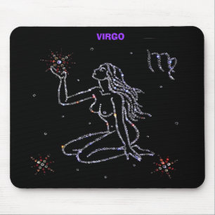 Alfombrilla De Ratón Virgo Astrology Mousepad