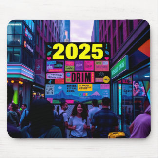Alfombrilla De Ratón "Vision 2025" Inspiración urbana Almohadilla de ra
