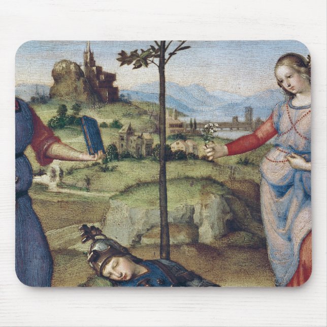 Alfombrilla De Ratón Vision de un caballero, c.1504 (Frente)