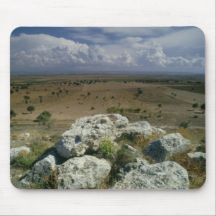 Alfombrilla De Ratón Visión desde Troy del paisaje circundante