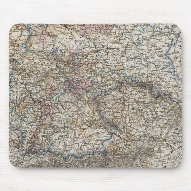 Alfombrilla De Ratón Visión general del imperio alemán (Frente)