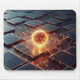 Alfombrilla De Ratón Visión Tecnoorgánica: diseños futuristas para su