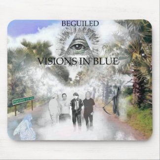 Alfombrilla De Ratón Visiones en Mousepad azul