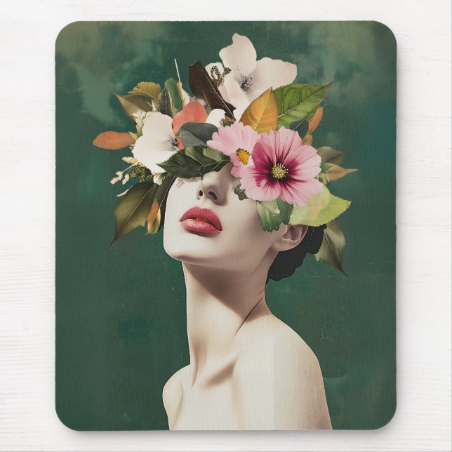 Alfombrilla De Ratón Visiones florales (Frente)