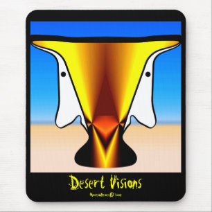Alfombrilla De Ratón Visiones Mousepad del desierto