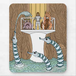 Alfombrilla De Ratón Visitando el estanque de los Piptrixones