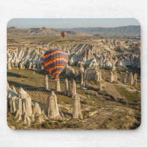 Alfombrilla De Ratón Vista aérea de globos aerostáticos, Capadocia 2