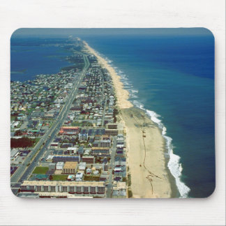 Alfombrilla De Ratón Vista aérea de la ciudad Maryland del océano
