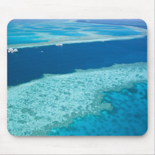 Alfombrilla De Ratón Vista aérea de la Gran Barrera de Coral por la