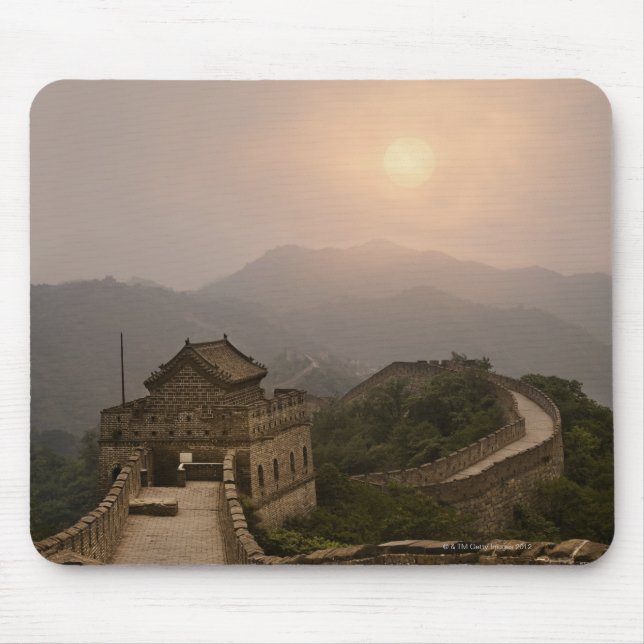 Alfombrilla De Ratón Vista aérea de la Gran Muralla China (Frente)