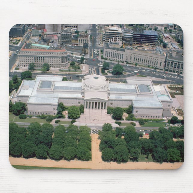 Alfombrilla De Ratón Vista aérea del National Gallery del arte (Frente)