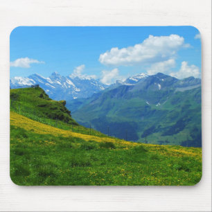 Alfombrilla De Ratón Vista alpina en Suiza