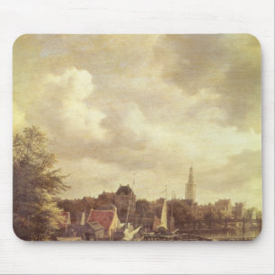 Alfombrilla De Ratón Vista de Amsterdam