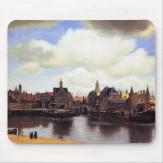 Alfombrilla De Ratón Vista de Delft