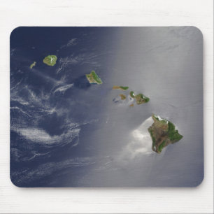 Alfombrilla De Ratón Vista de Hawaii del espacio