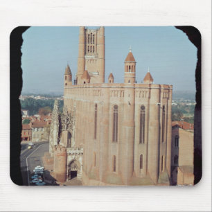Alfombrilla De Ratón Vista de la catedral de Sainte-Cecile