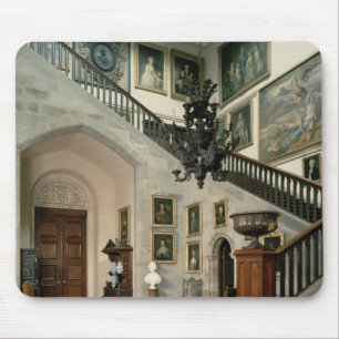 Alfombrilla De Ratón Vista de la escalera Pasillo, 1812-15