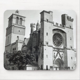 Alfombrilla De Ratón Vista de la fachada y de la torre del oeste