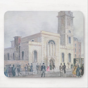 Alfombrilla De Ratón Vista de la iglesia de St Bartholomew