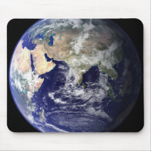 Alfombrilla De Ratón Vista de la tierra del espacio