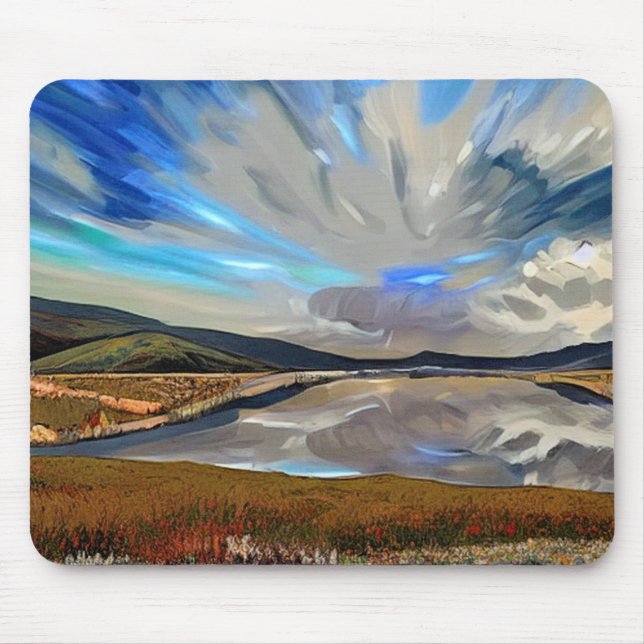 ALFOMBRILLA DE RATÓN VISTA DE LAGO (Frente)