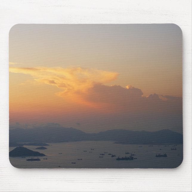 Alfombrilla De Ratón Vista de mar Clásica (Frente)