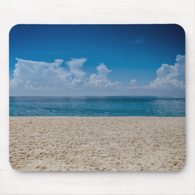 Alfombrilla De Ratón Vista de mar Clásica (Frente)