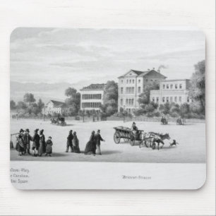 Alfombrilla De Ratón Vista de Munich, 1869