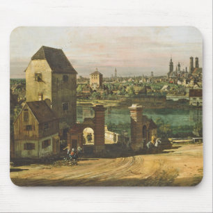 Alfombrilla De Ratón Vista de Munich, C. 1761 (aceite en lona)