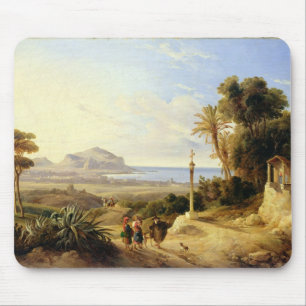 Alfombrilla De Ratón Vista de Palermo, 1840