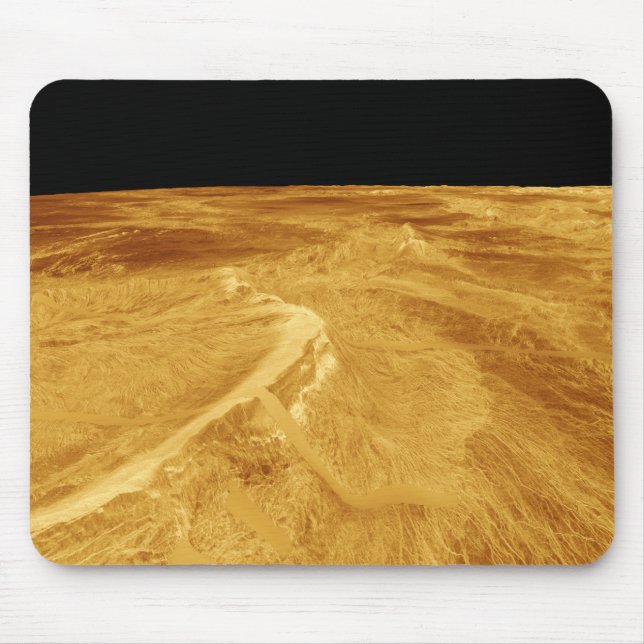 Alfombrilla De Ratón Vista de perspectiva 3D de Latona Vorona (Frente)