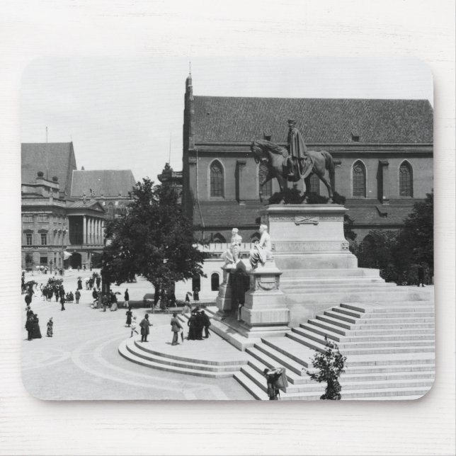 Alfombrilla De Ratón Vista de Schweidnitz, Breslau Polonia, c.1910 (Frente)
