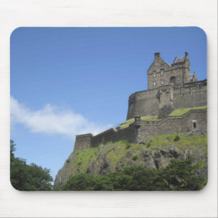 Alfombrilla De Ratón Vista del Castillo de Edimburgo, Edimburgo, Escoci